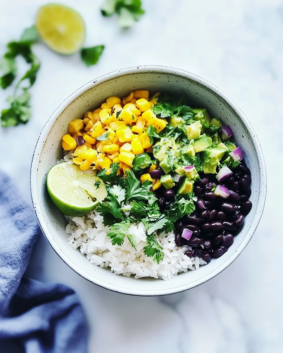Black Bean Bowls