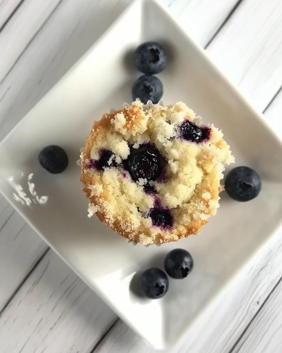 Blueberry Cream Cheese Muffins