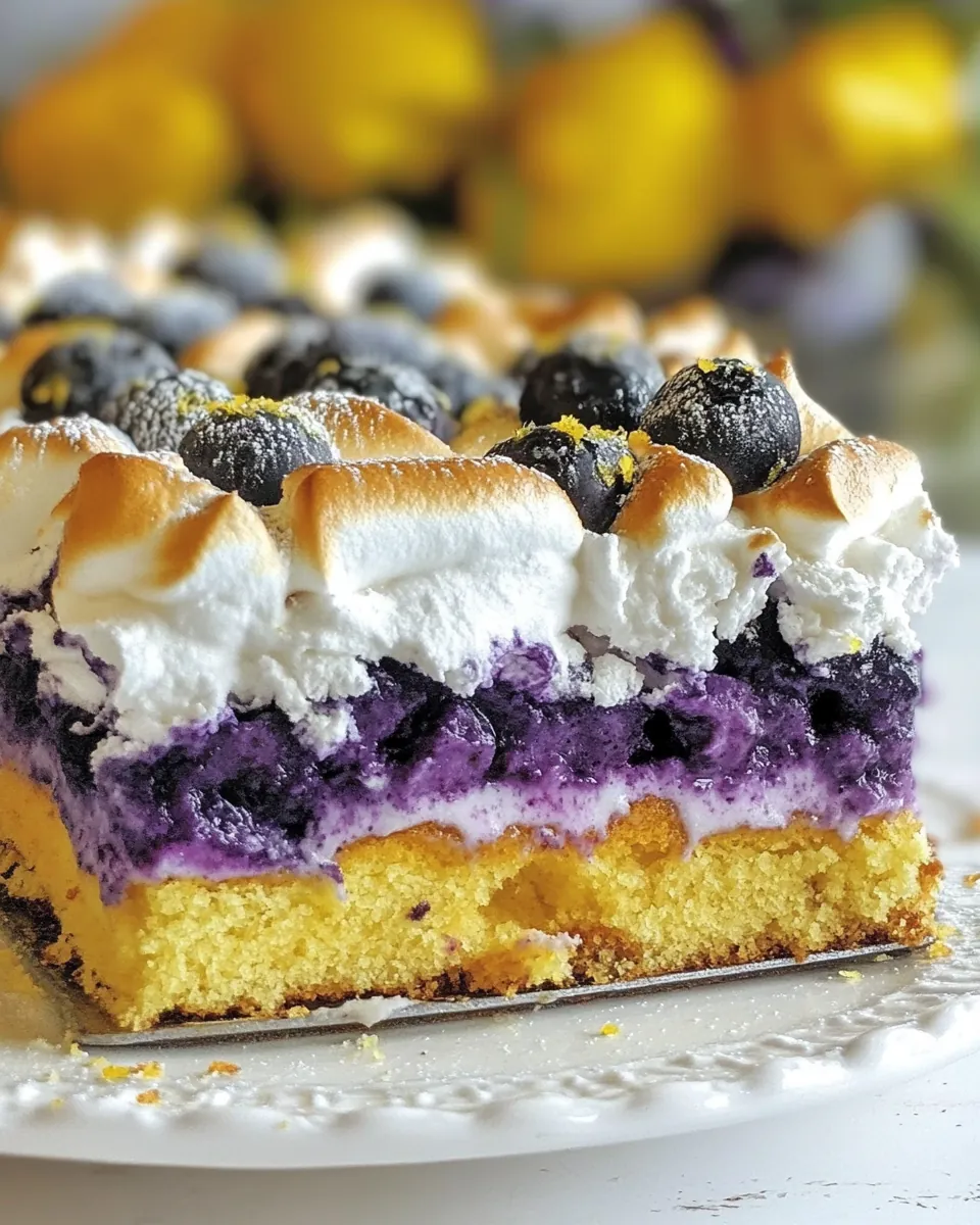Blueberry Lemon Cake