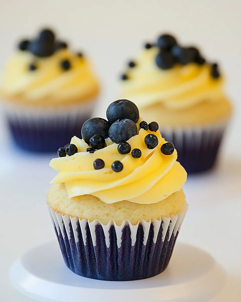 Blueberry Lemon Cupcakes