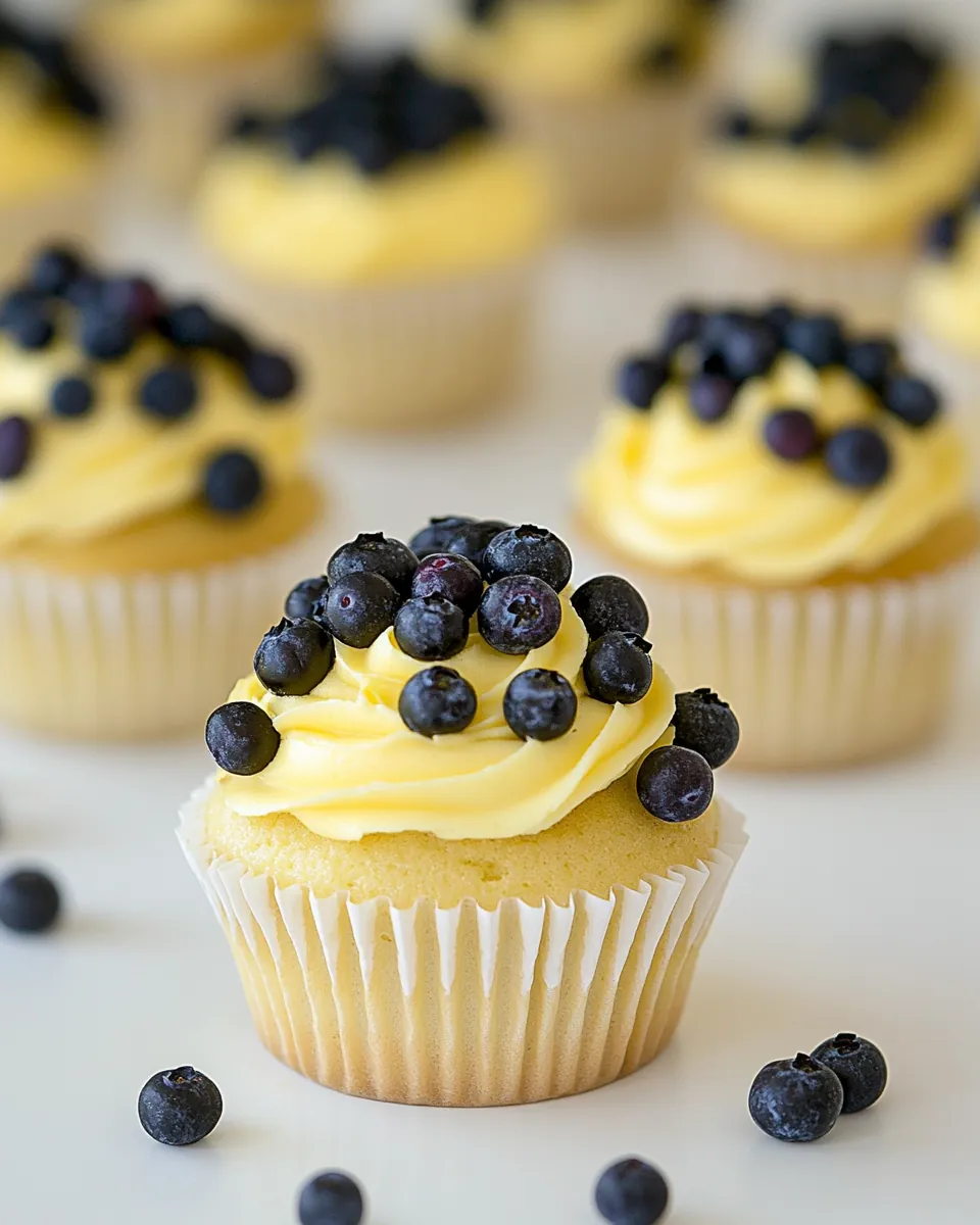 Blueberry Lemon Cupcakes