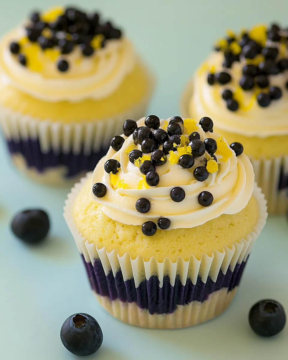Blueberry Lemon Cupcakes