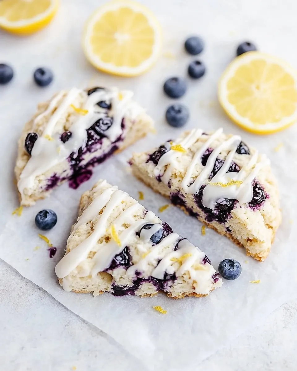 Blueberry Lemon Scones