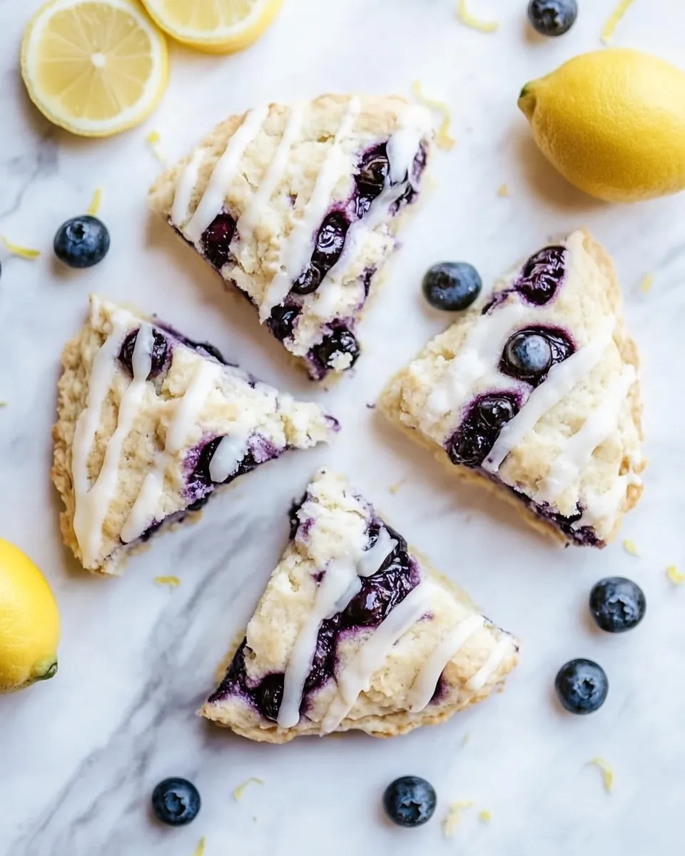 Blueberry Lemon Scones