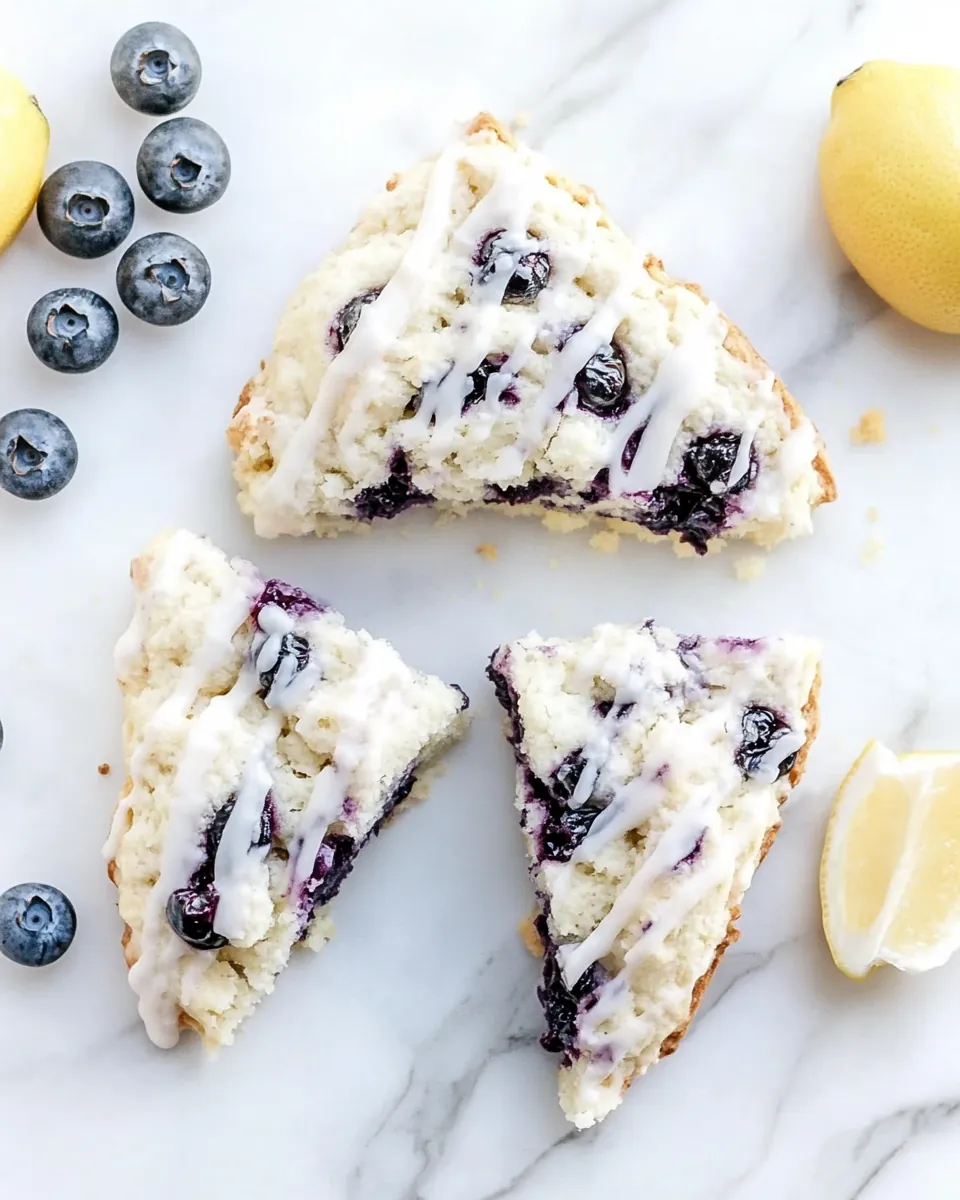 Blueberry Lemon Scones