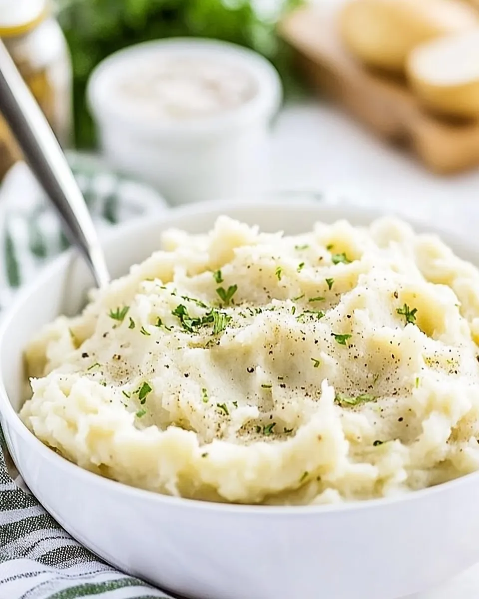 Boursin Mashed Potatoes