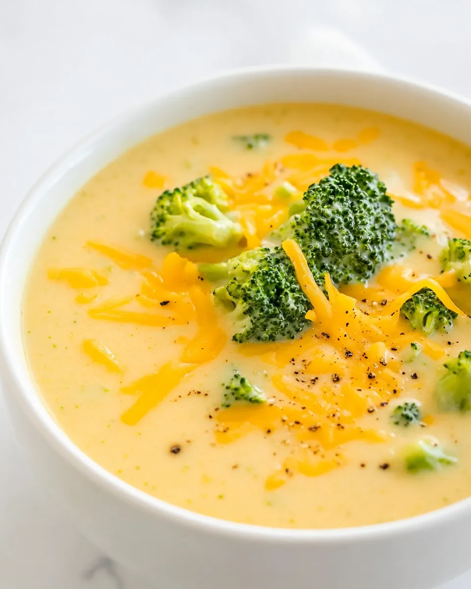 Broccoli Cheddar Soup