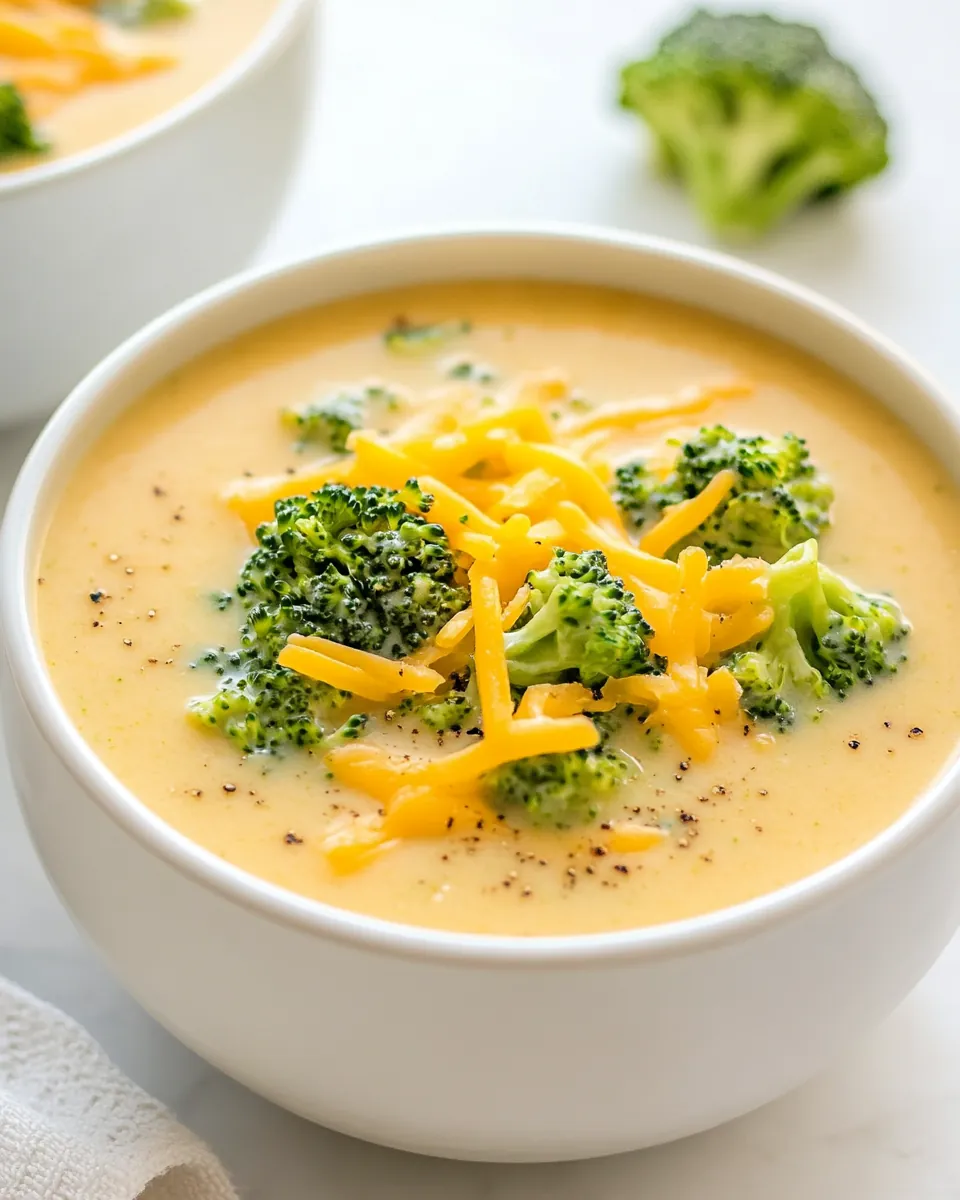 Broccoli Cheddar Soup