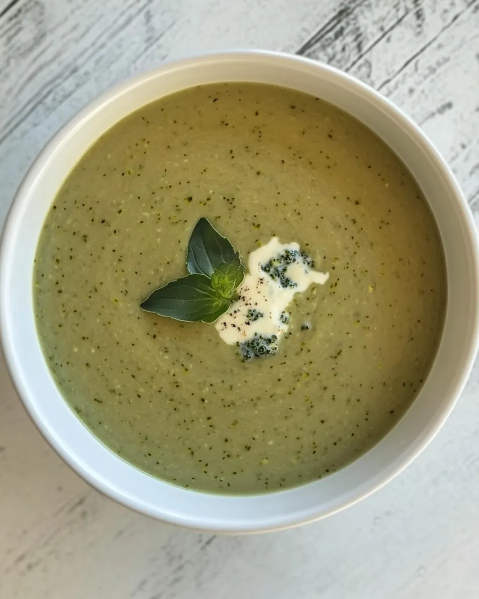 Broccoli and Stilton Soup