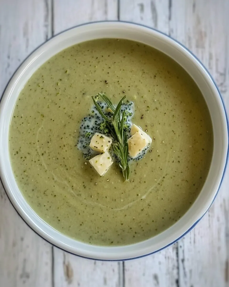 Broccoli and Stilton Soup