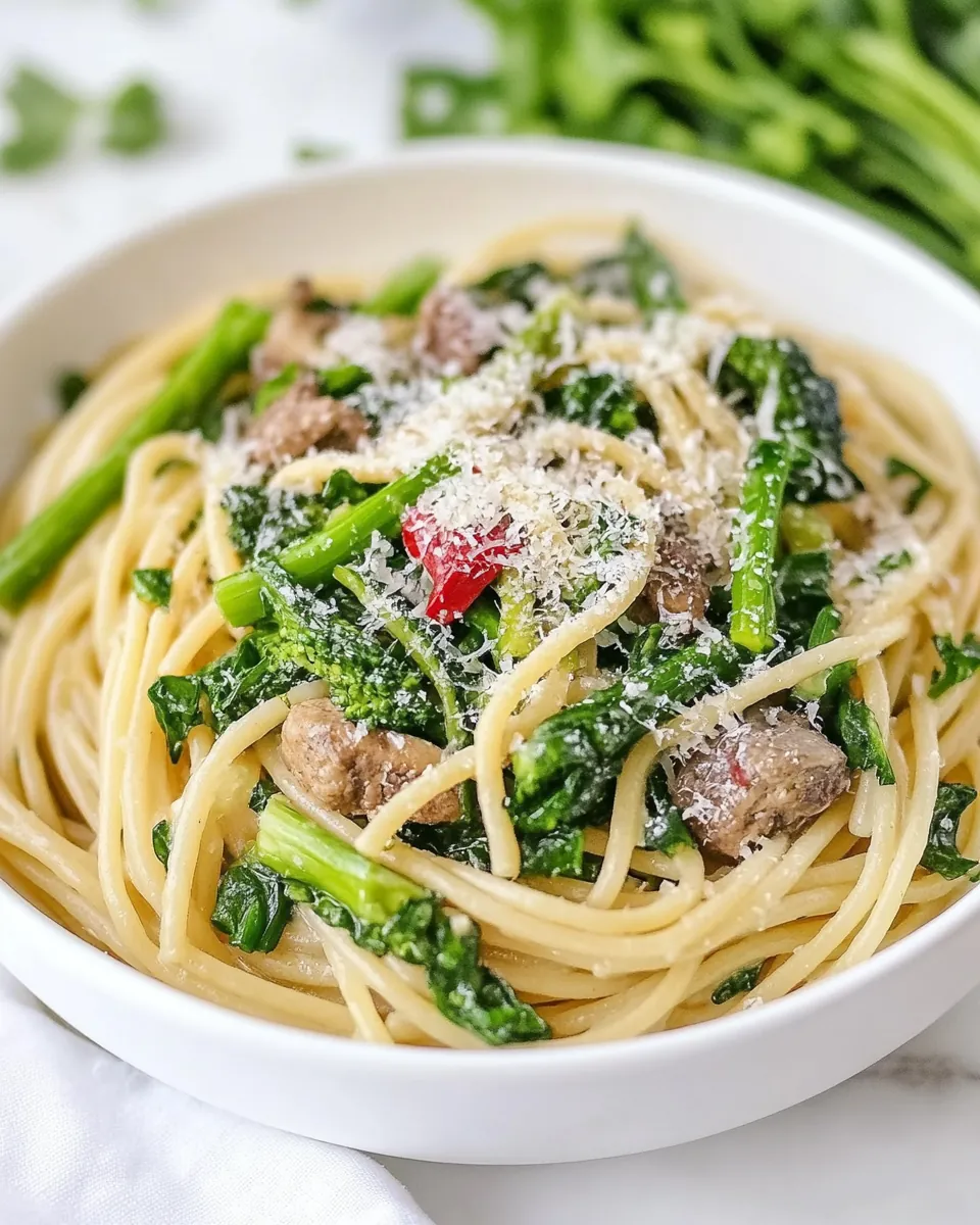 Broccolini Pasta