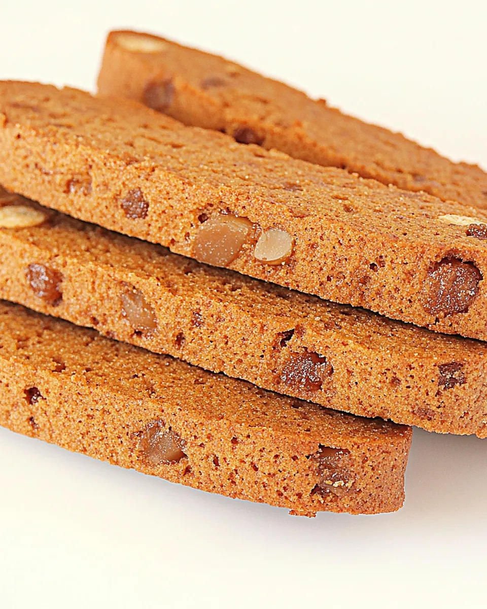Brown Sugar Cinnamon Biscotti