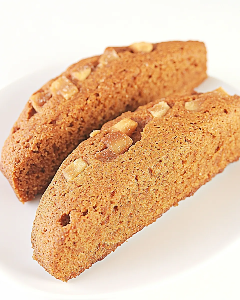 Brown Sugar Cinnamon Biscotti