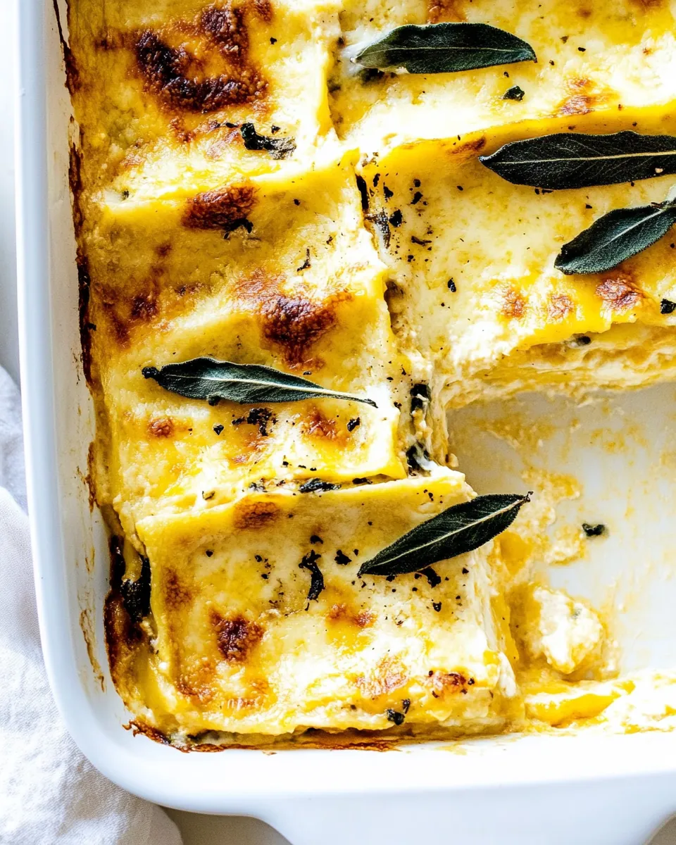 Butternut Squash Lasagna