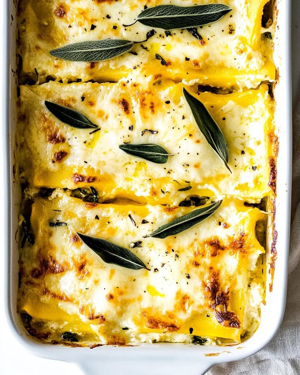 Butternut Squash Lasagna