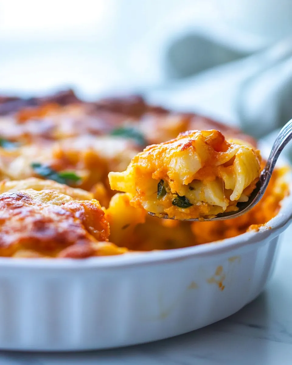 Butternut Squash Pasta Bake