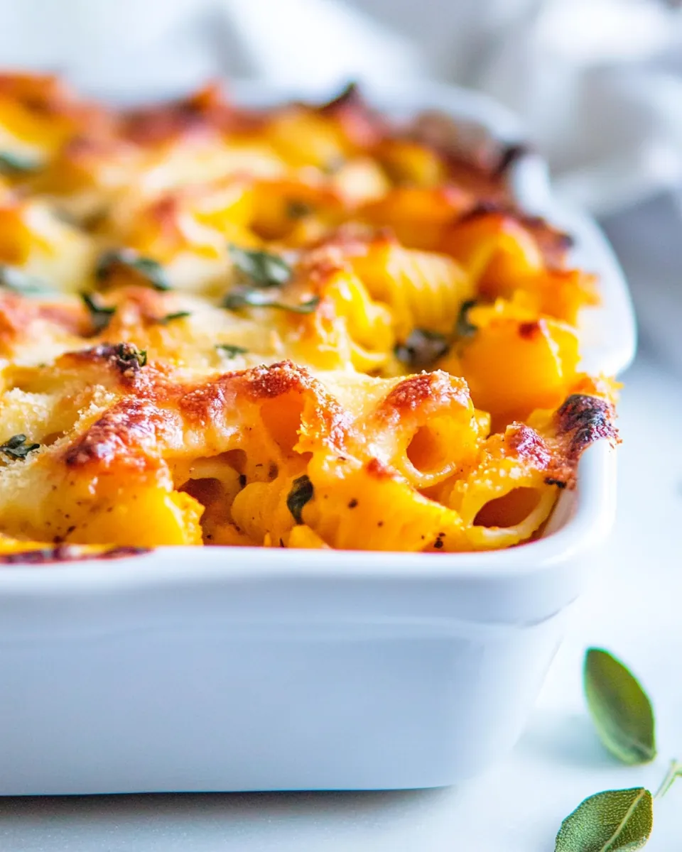Butternut Squash Pasta Bake