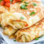 Cabbage Filled Crepes