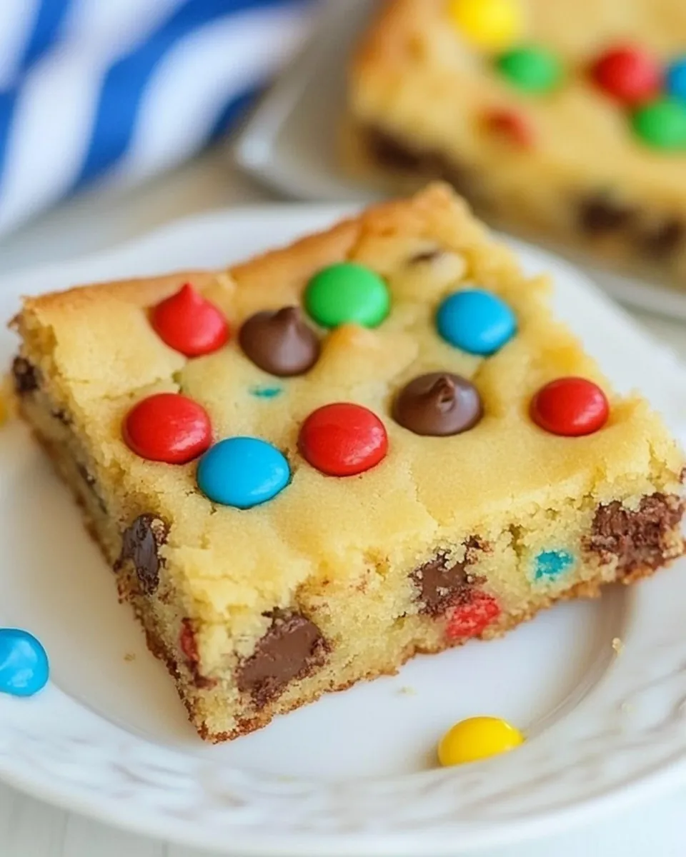 Cake Mix Cookie Bars
