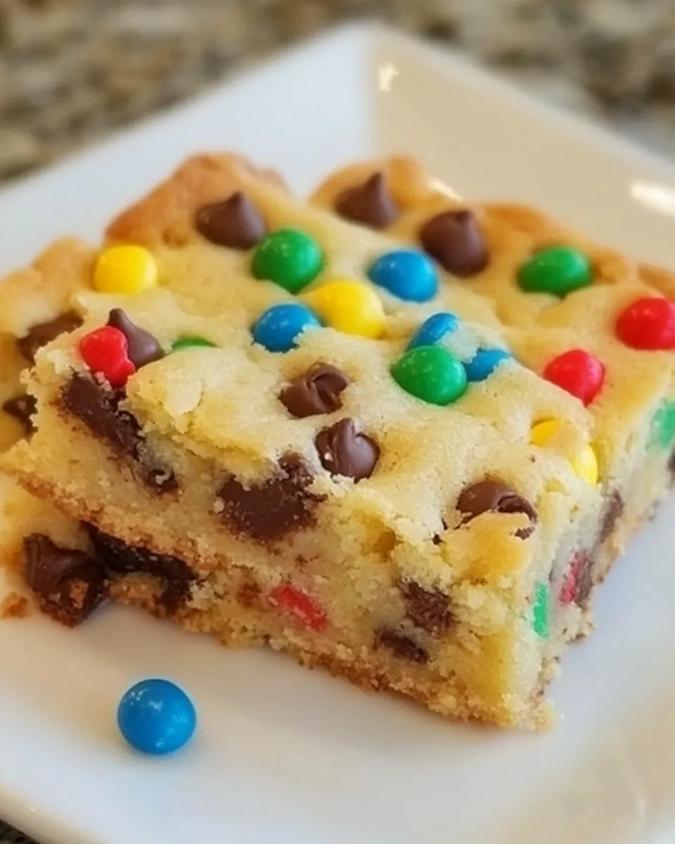 Cake Mix Cookie Bars