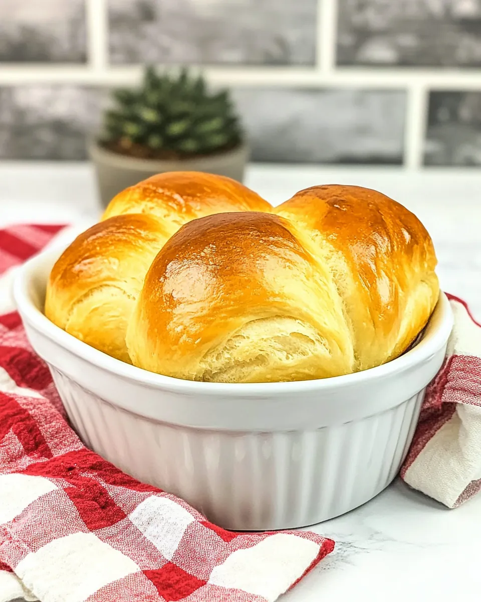 Cake Mix Dinner Rolls