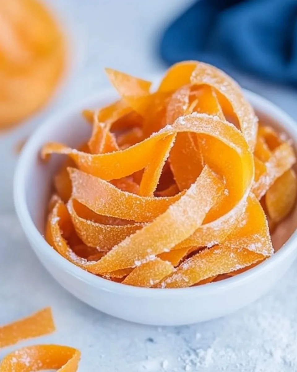 Candied Carrot Curls