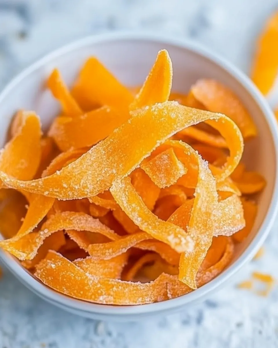 Candied Carrot Curls