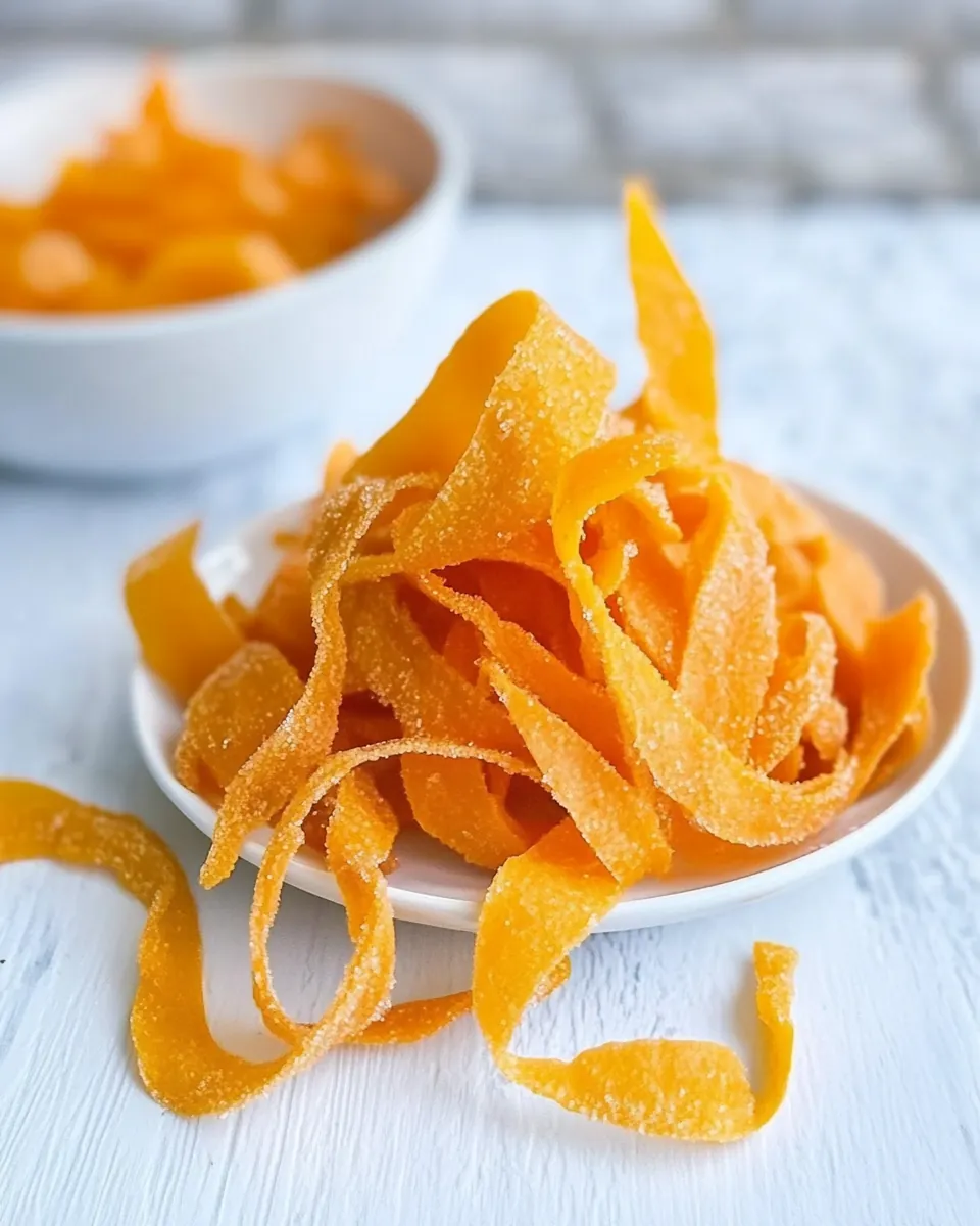 Candied Carrot Curls