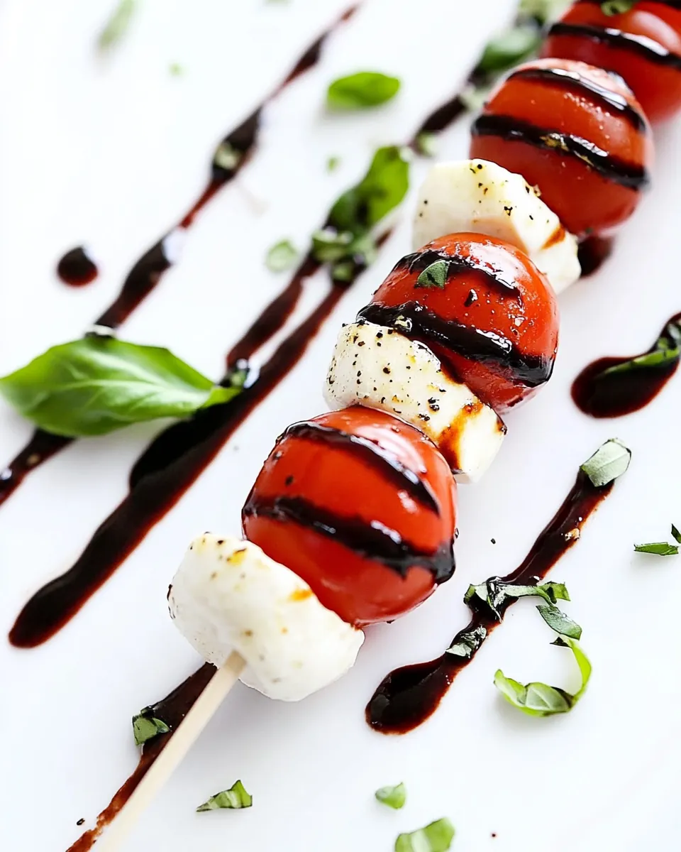 Caprese on a Stick