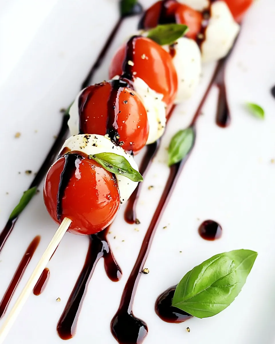 Caprese on a Stick