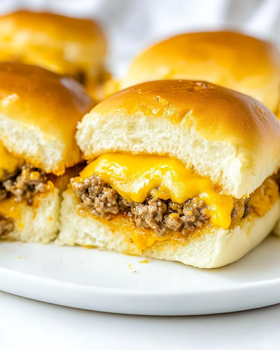 Cheeseburger Sliders