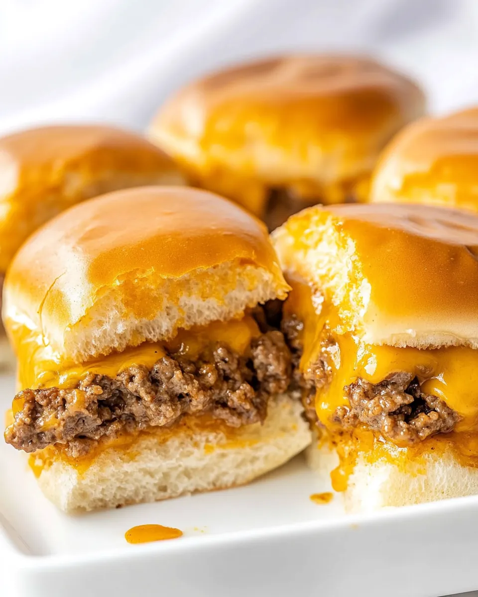 Cheeseburger Sliders