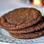 Chewy Ginger Molasses Cookies