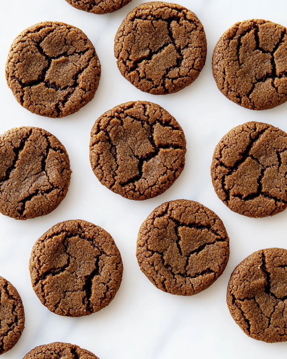 Chewy Molasses Cookies
