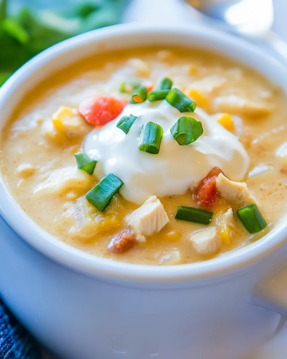 Chicken Chili Chowder