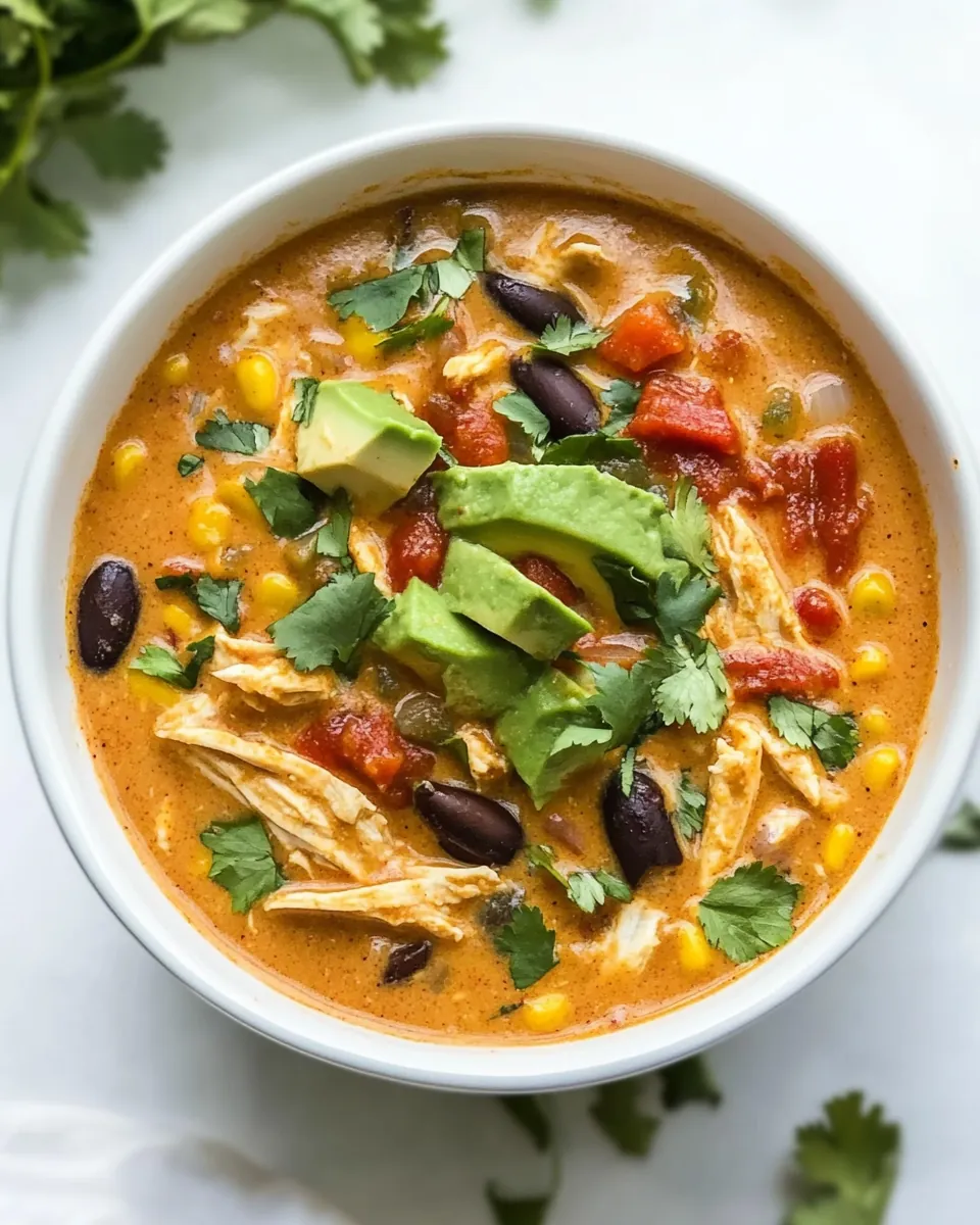 Chicken Enchilada Soup