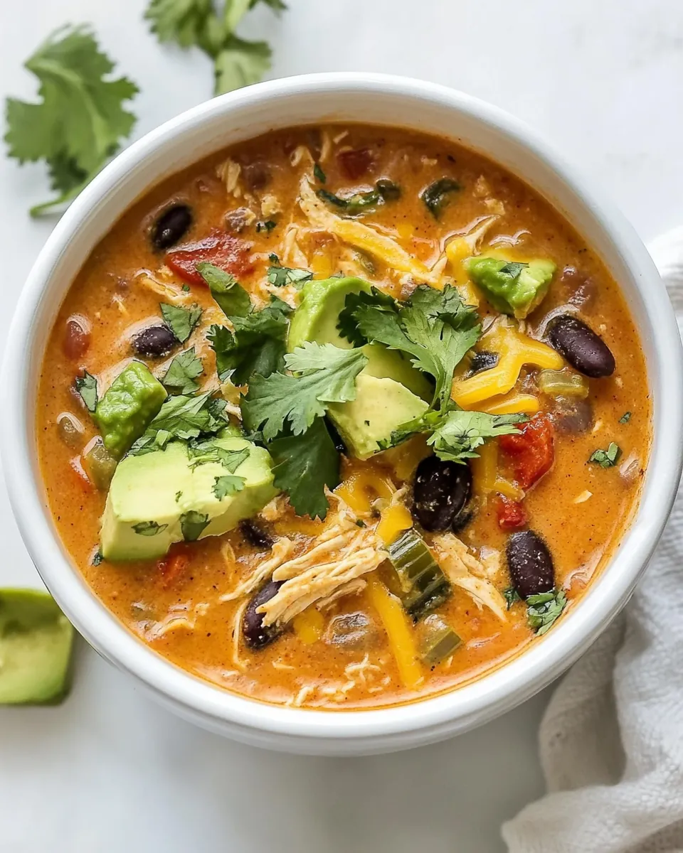 Chicken Enchilada Soup