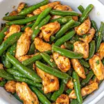 Chicken Green Bean Stir Fry