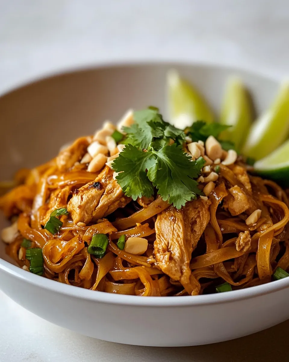 Chicken Pad Thai