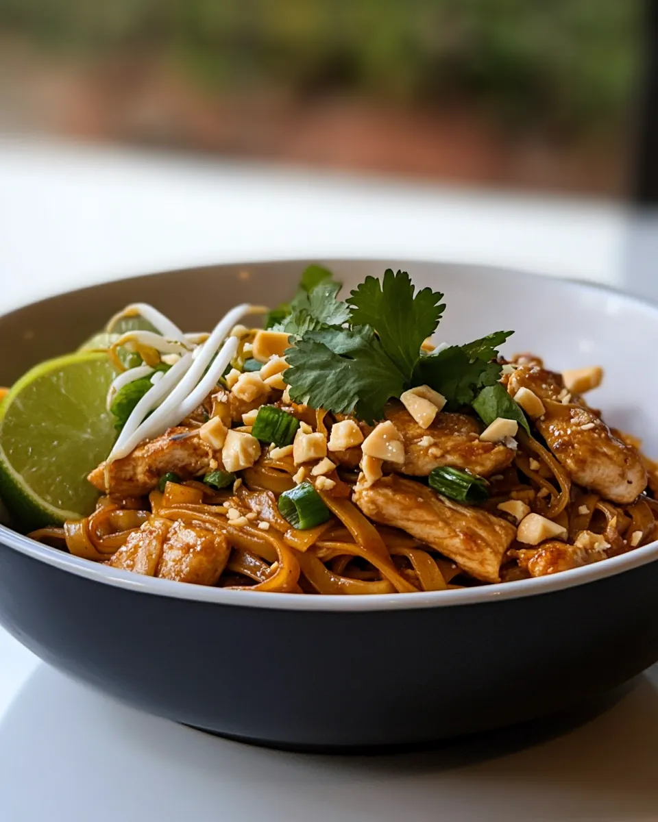 Chicken Pad Thai