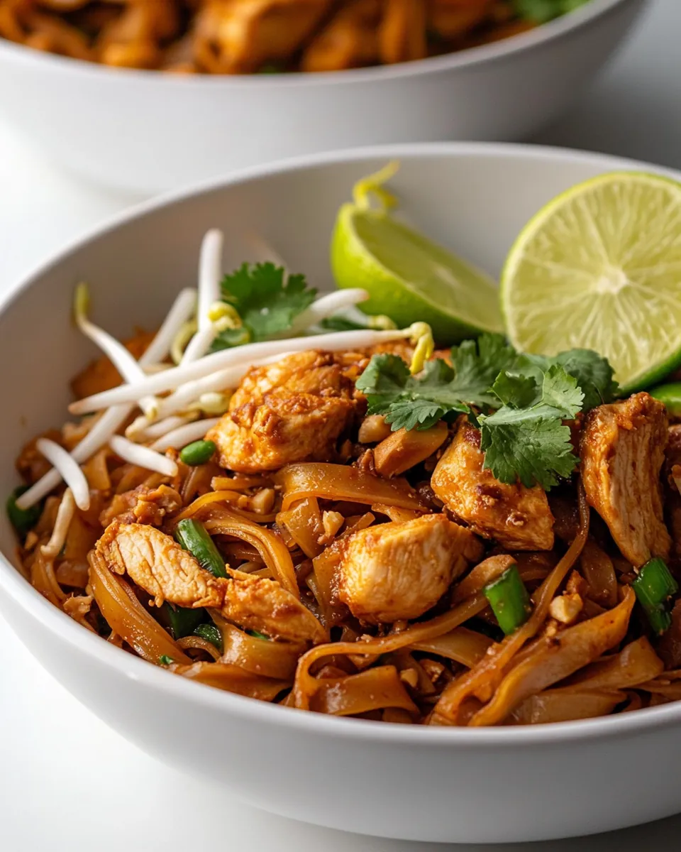 Chicken Pad Thai