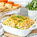 Chicken Pot Pie Noodle Casserole