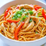 Chicken Stir Fry with Noodles