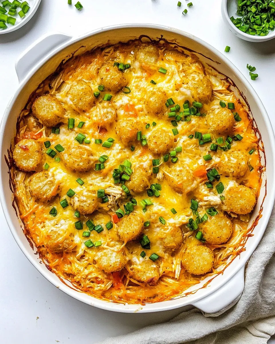 Chicken Tater Tot Casserole