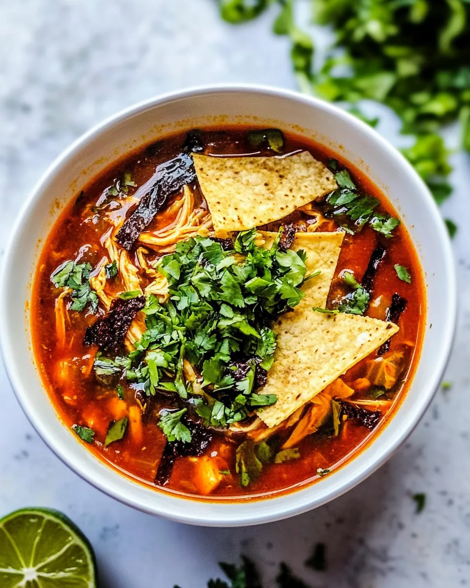 Chicken Tortilla Soup