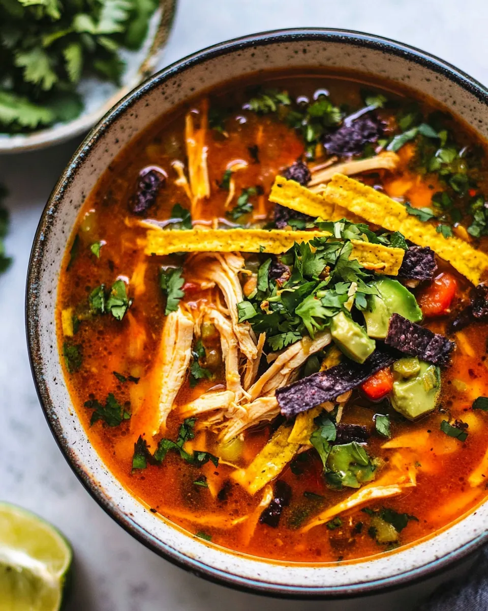 Chicken Tortilla Soup