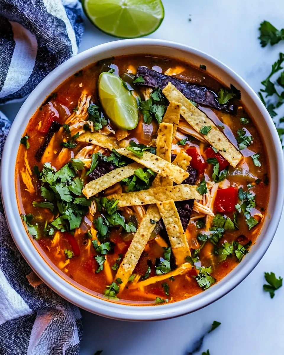 Chicken Tortilla Soup