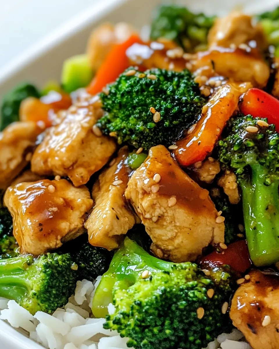 Chicken and Broccoli Stir Fry