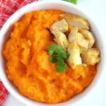 Chicken with Sweet Potato and Carrots Puree