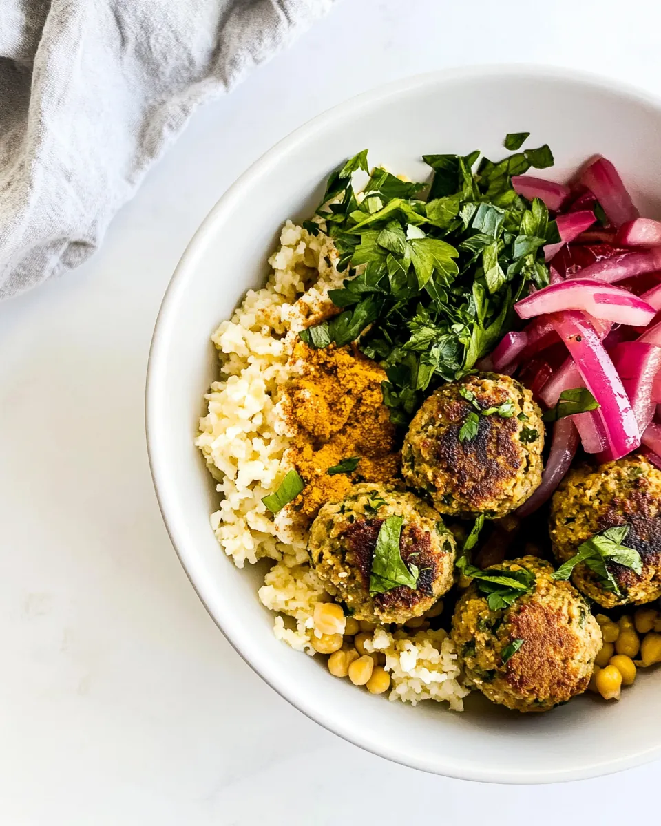 Chickpea Meatballs